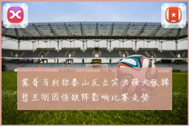 蒙哥马利称泰山反击实力强大张稀哲王刚因伤缺阵影响比赛走势